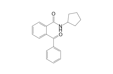 2-Benzoyl-N-cyclopentylbenzamide