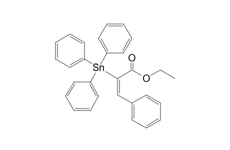 (Z)-3-phenyl-2-triphenylstannyl-2-propenoic acid ethyl ester