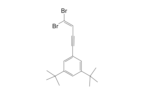 1-[4',4'-Dibromobut-3'-en-1'-ynyl]-3,5-bis(t-butyl)benzene