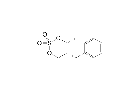 (4R*,5R*)-5-Benzyl-4-methyl-1,3,2-dioxathiane-2,2-dioxide