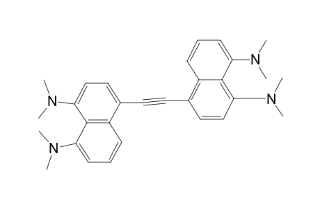 4,4'-(Ethyne-1,2-diyl)bis(N1,N1,N8,N8-tetramethylnaphthalene-1,8-diamine)