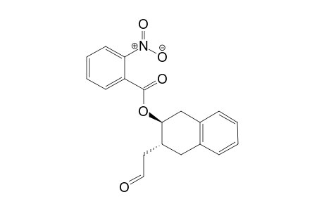 (2S,3R)-3-(2-oxoethyl)-1,2,3,4-tetrahydronaphthalen-2-yl 2-nitrobenzoate