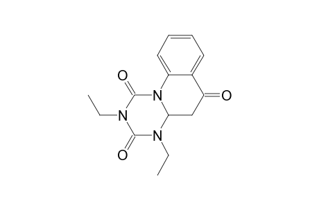 2,4-Diethyl-4,4a-dihydro-1h-(1,3,5)triazino(1,2-a)quinoline-1,3,6(2h,5h)-trione