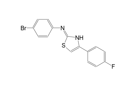 4-bromo-N-((2Z)-4-(4-fluorophenyl)-1,3-thiazol-2(3H)-ylidene)aniline