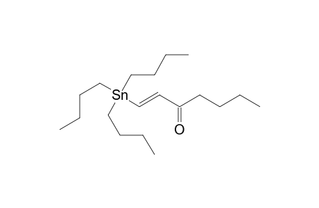 (E)-1-tributylstannyl-1-hepten-3-one