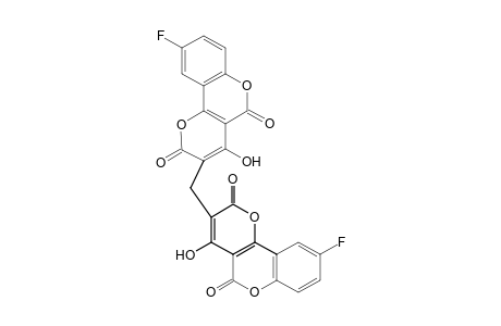 2,2'-METHYLENEBIS[4-(5-FLUORO-alpha-HYDROXYSALICYLIDENE)-3-HYDROXYGLUTACONIC ACID, TETRAKIS(delta-LACTONE)