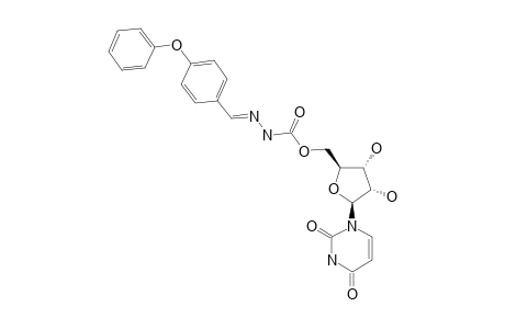 5'-[3''-(PARA-PHENOXYPHENYLIDEN)-CARBAZOYL]-URIDINE