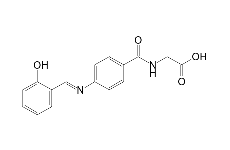 p-(salicylideneamino)hippuric acid