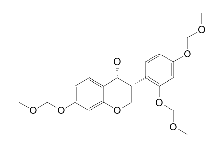 (+/-)-CIS-3-[2,4-BIS-(METHOXYMETHOXY)-PHENYL]-3,4-DIHYDRO-7-(METHOXYMETHOXY)-2H-1-BENZOPYRAN-4-OL