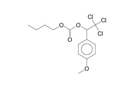 Butyl 1-(4-methoxyphenyl)-2,2,2-trichloroethyl carbonate