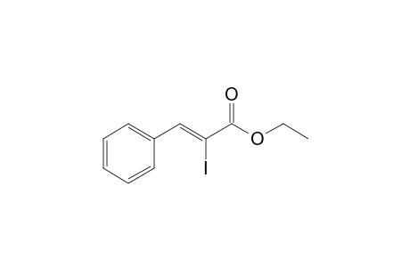 Ethyl 3-phenyl-2-iodo-2-propenoate