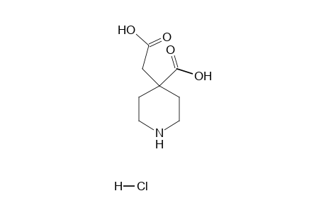 4-CARBOXY-4-PIPERIDINEACETIC ACID, HYDROCHLORIDE