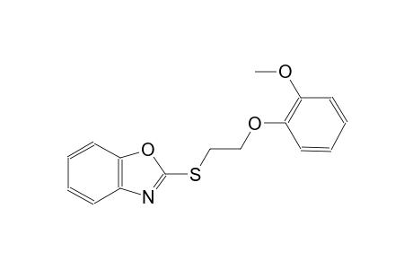 benzoxazole, 2-[[2-(2-methoxyphenoxy)ethyl]thio]-