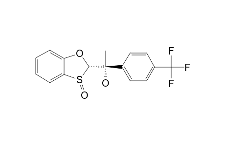 (2S,S(S))-2-[(1R)-1-(4-TRIFLUOROMETHYLPHENYL)-1-HYDROXYETHYL]-1,3-BEZOXATHIOL-3-(2H)-OXIDE