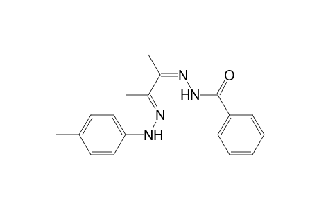 Biacetyl Benzoylhydrazone (p-Methylphenyl)hydrazone