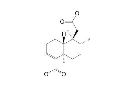 1-NAPHTHALENEACETIC-5-CARBOXY-1,2,3,4,4A,7,8,8A-OCTAHYDRO-1,2,4A-TRIMETHYL ACID