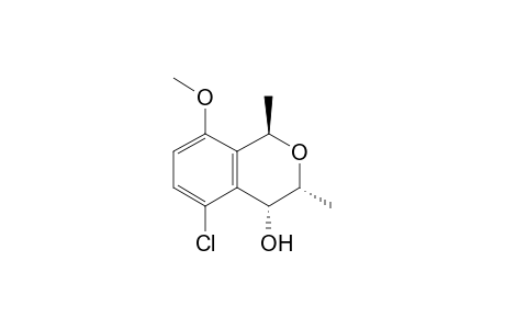 (1R,3R,4R)-5-chloro-8-methoxy-1,3-dimethyl-3,4-dihydro-1H-2-benzopyran-4-ol