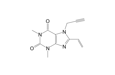 1,3-dimethyl-7-propargyl-8-vinyl-xanthine