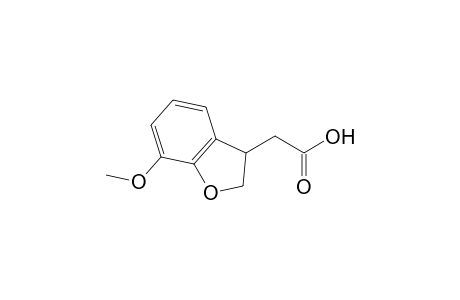 (7-Methoxy-2,3-dihydro-1-benzofuran-3-yl)acetic acid