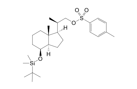 (20R)-de-A,B-8.beta.-(tert-butyldimethylsilyl)oxy-20-[(p-toluenesulfonyl)oxymethyl]pregnane