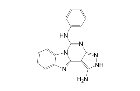 N5-phenyl-2H-benzo[4,5]imidazo[1,2-c]pyrazolo[4,3-e]pyrimidine-1,5-diamine