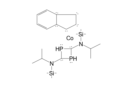 Cobalt, (.eta.-5-indenyl)-.eta.-4-[2,4-di-(N-isopropyl-N-trimethylsilyl)amino-1,3-diphosphacyclobutadiene]-