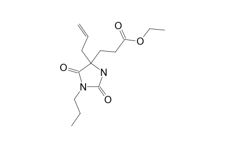 ETHYL-3-(4-ALLYL-2,5-DIOXO-1-PROPYLIMIDAZOLIDIN-4-YL)-PROPANOATE