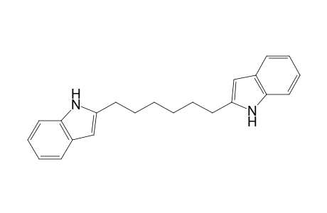 2-[6-(1H-indol-2-yl)hexyl]-1H-indole