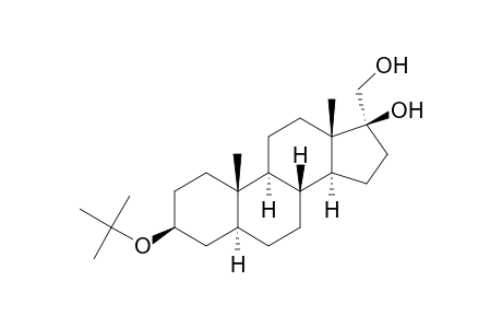 3.beta.-tert-Butoxy-21-nor-5.alpha.-pregnane-17.beta.,20-diol