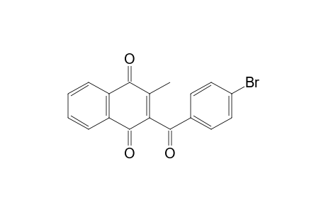 2-Methyl-3-(4-bromo-benzoyl)-4a,8a-dihydro-[1,4]naphthoquinone