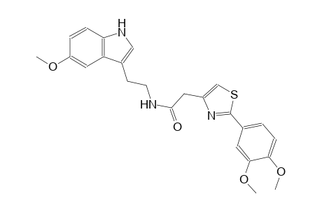 4-thiazoleacetamide, 2-(3,4-dimethoxyphenyl)-N-[2-(5-methoxy-1H-indol-3-yl)ethyl]-