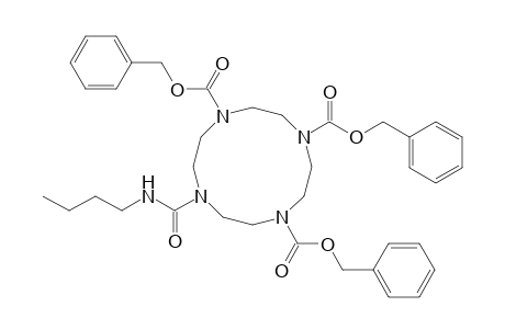 Tribenzyl 10-(butylcarbamoyl)-1,4,7,10-tetraazacyclododecane-1,4,7-tricarboxylate
