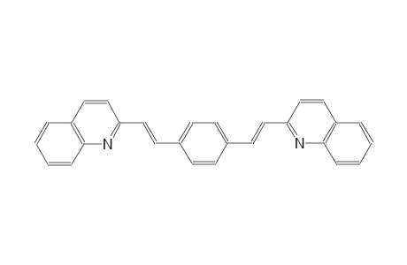 quinoline, 2-[(E)-2-[4-[(E)-2-(2-quinolinyl)ethenyl]phenyl]ethenyl]-