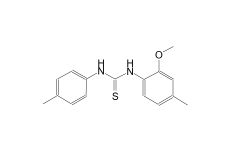 N-(2-methoxy-4-methylphenyl)-N'-(4-methylphenyl)thiourea
