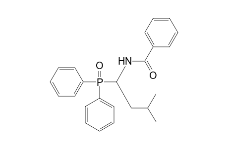 N-[1-(diphenylphosphinyl)-3-methylbutyl]benzamide