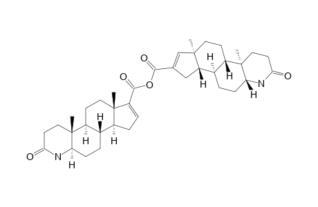 4-AZA-ANDROST-16-EN-3-ON-17-CARBOXYLIC-ANHYDRIDE