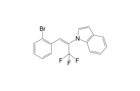 (Z)-1-(1-(2-Bromophenyl)-3,3,3-trifluoroprop-1-en-2-yl)-1H-indole