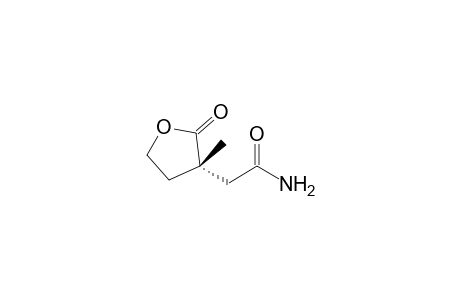 (S)-(-)-2-Carbamoylmethyl-2-methyl-4-butanolide
