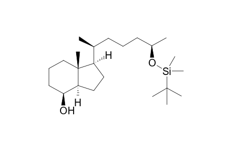 (8S,20S)-des-A,B-20-[(4R)-tert-butyldimethylsilyloxy-pentyl]pregnan-8-ol