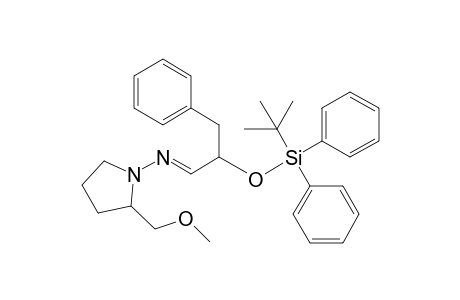 [2-(t-Butyldiphenylsilyloxy)-3-phenylpropylidene]-[2'-(methoxymethyl)pyrrolidin-1'-yl]amine