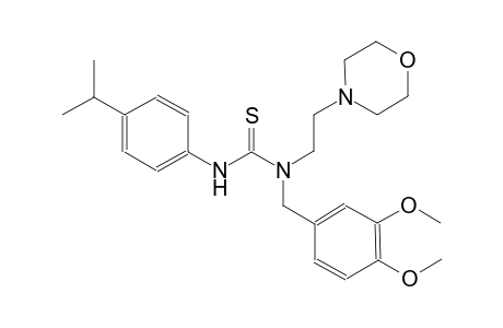 thiourea, N-[(3,4-dimethoxyphenyl)methyl]-N'-[4-(1-methylethyl)phenyl]-N-[2-(4-morpholinyl)ethyl]-