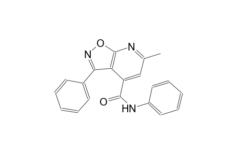 isoxazolo[5,4-b]pyridine-4-carboxamide, 6-methyl-N,3-diphenyl-