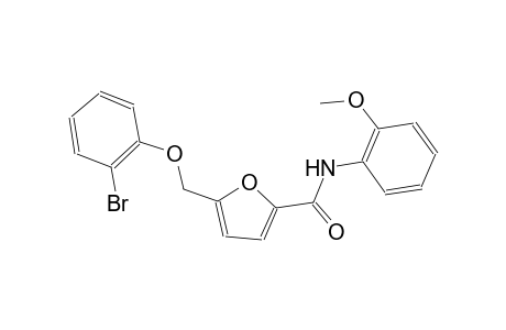 5-[(2-bromophenoxy)methyl]-N-(2-methoxyphenyl)-2-furamide