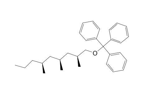 syn,syn-2,4,6-Trimethyl-1-(triphenylmethyloxy)nonane