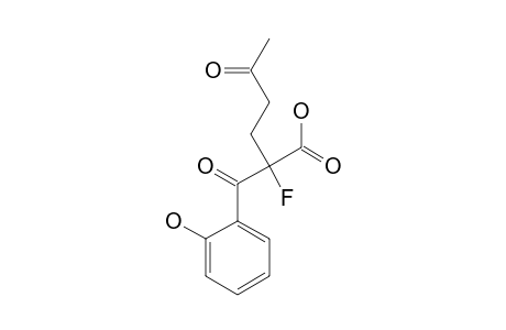 2-(2-CARBOXY-2-FLUORO-1,5-DIOXOHEXYL)-PHENOLE