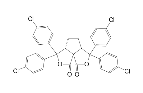 4,4,9,9-Tetrakis(4-chlorophenyl)-3,10-dioxatricyclo[6.3.0.0(1,5)]undecane-2,11-dione