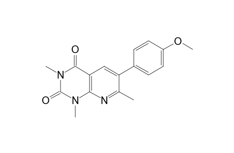 6-(4-Methoxyphenyl)-1,3,7-trimethyl-pyrido[2,3-d]pyrimidine-2,4-dione