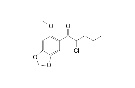 alpha-Chloro-2-methoxy-4,5-methylenedioxyvalerophenone