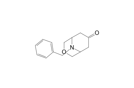 9-(Phenylmethyl)-3-oxa-9-azabicyclo[3.3.1]nonan-7-one