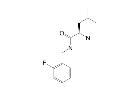 L-N-(2-FLUOROBENZYL)-2-AMINO-4-METHYL-PENTANAMIDE